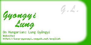 gyongyi lung business card